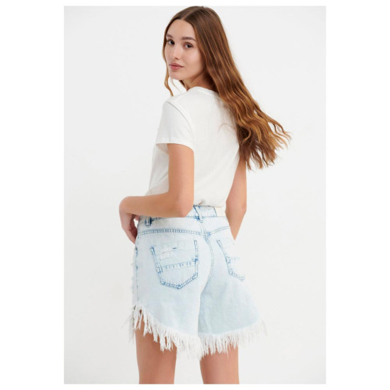 Funky Buddha Γυναικείο σορτς jean